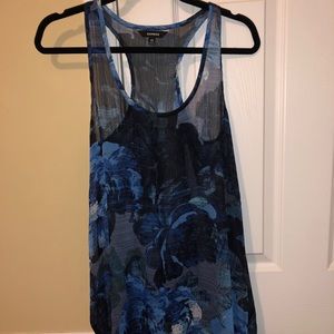 Women’s Express Sheer Flowy Tank (XS)